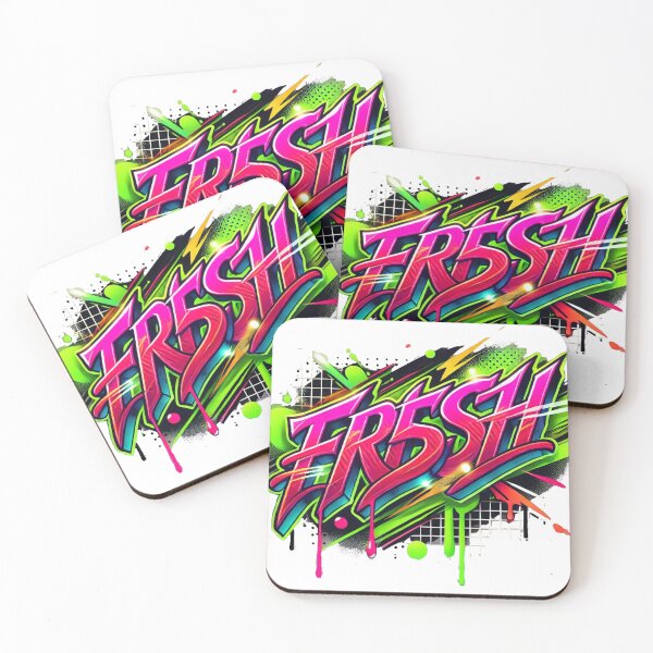Item preview, Vivid Graffiti Style 'Fresh' Art Design designed and sold by SpotWarehouse.