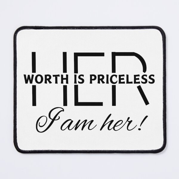 Item preview, Her Worth Is Priceless designed and sold by BroShop001.