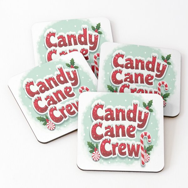 Item preview, Candy Cane Crew - Festive Christmas Design designed and sold by rayaARTs.