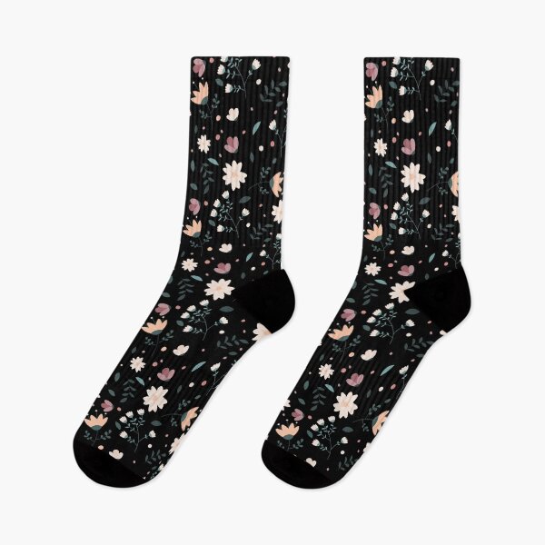 Item preview, Mini Floral (black) designed and sold by Studio Vickn.