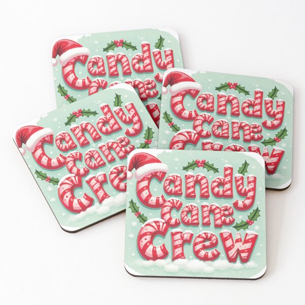Item preview, Candy Cane Crew - Holiday Cheer Design designed and sold by rayaARTs.