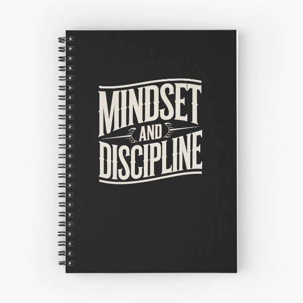 Item preview, Mindset and Discipline, Motivational Saying  designed and sold by Logiamerch.