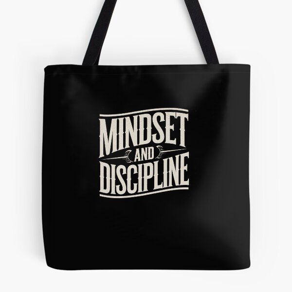 Item preview, Mindset and Discipline, Motivational Saying  designed and sold by Logiamerch.