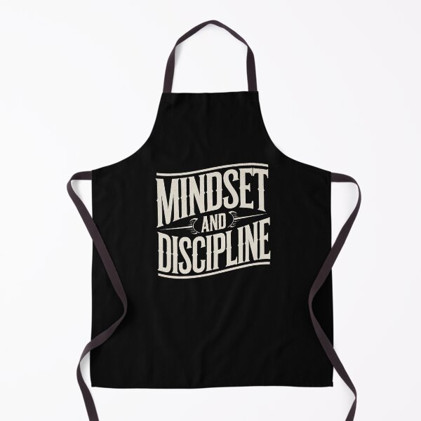 Item preview, Mindset and Discipline, Motivational Saying designed and sold by Logiamerch.