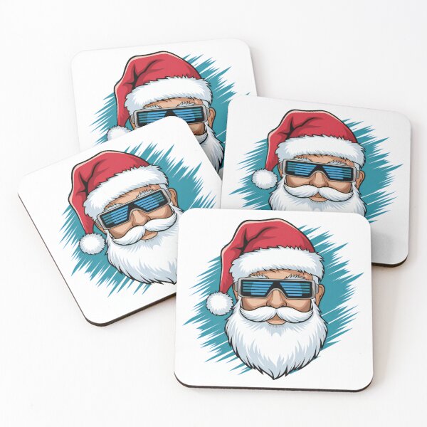 Item preview, Trendy Santa with VR Glasses and Tech-Inspired Look designed and sold by lubushop1.