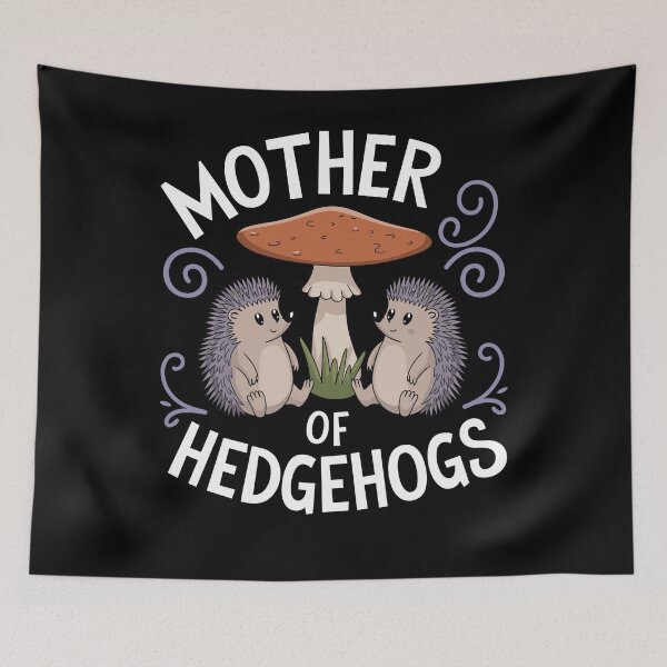 Item preview, Mother of Hedgehogs designed and sold by InsanseCreation.