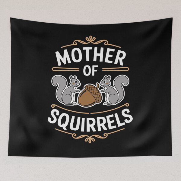 Item preview, Mother of Squirrels designed and sold by InsanseCreation.