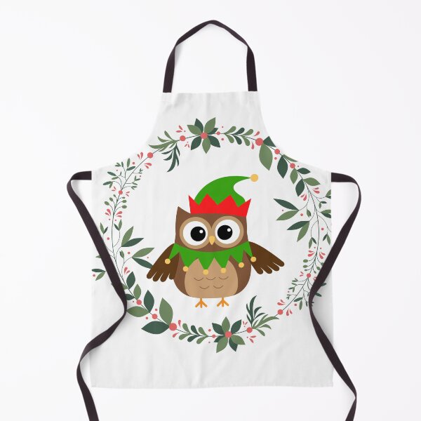 Item preview, Cute Christmas Owl in a Wreath designed and sold by My-Honey-Money.