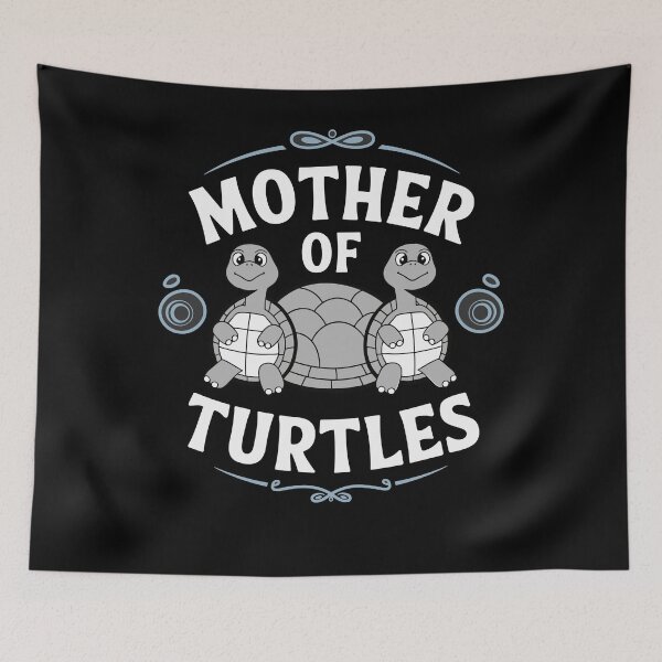 Item preview, Mother of Turtles designed and sold by InsanseCreation.