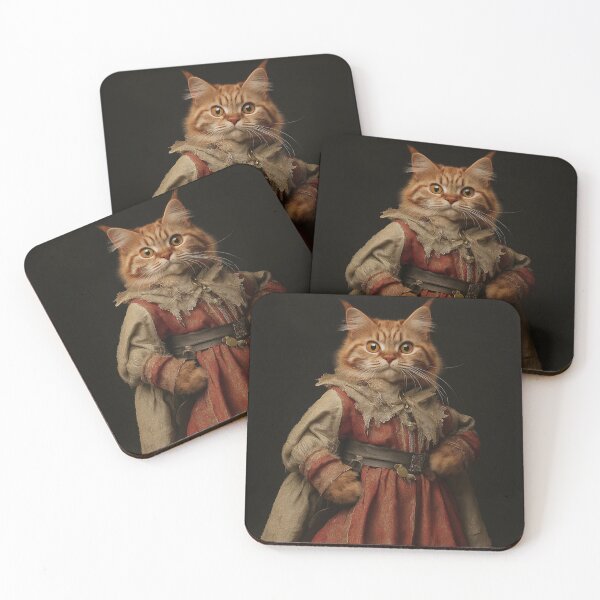 Item preview, Tudor Era Cats designed and sold by Renaissance-Cat.