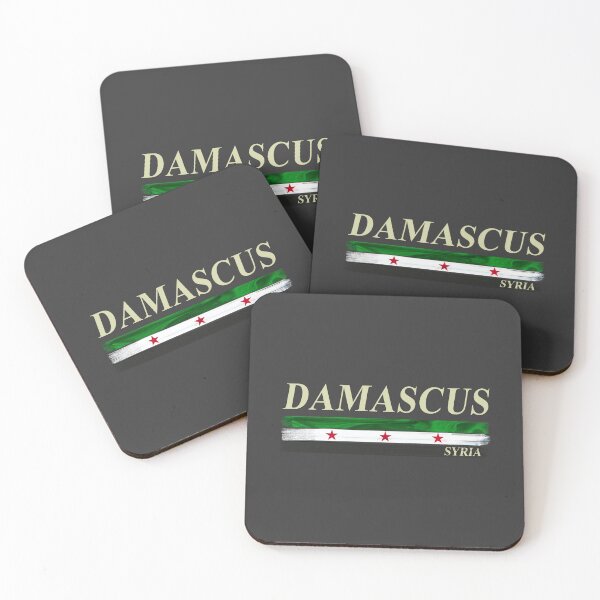 Item preview, Syria revolution flag Damascus designed and sold by Mo5tar.