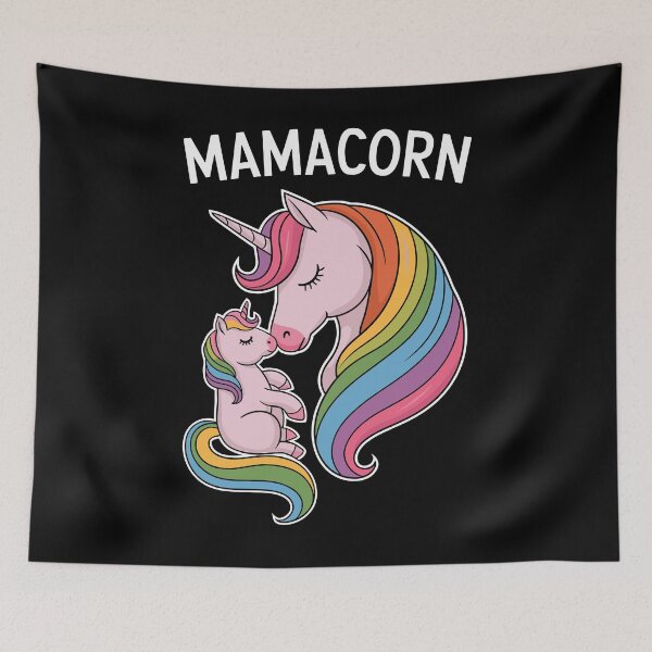 Item preview, Adorable Unicorn and Baby Design designed and sold by InsanseCreation.