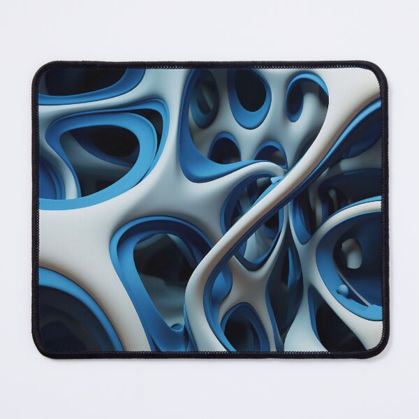Item preview, Abstract Blue Synaptic Network designed and sold by anytka.
