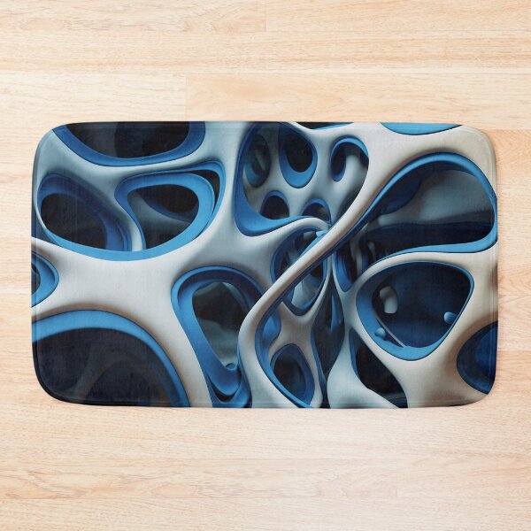 Item preview, Abstract Blue Synaptic Network designed and sold by anytka.