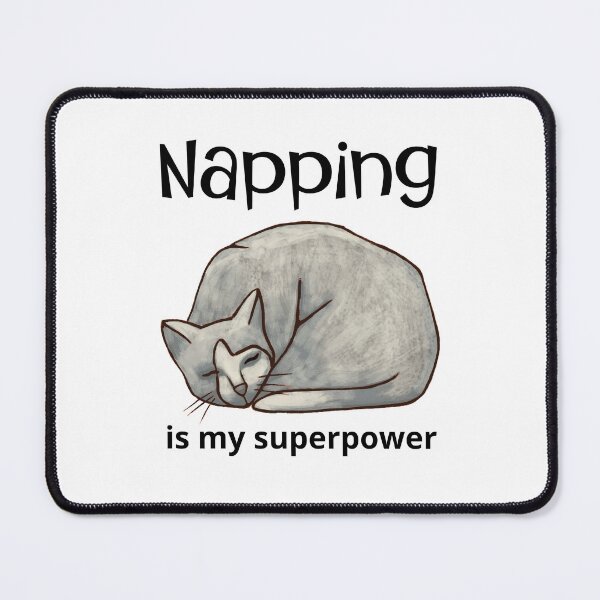 Item preview, Sleeping Cat Napping is My Superpower designed and sold by alczar.