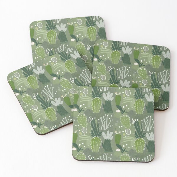 Item preview, Desert Botanical Patterns - A Green Escape designed and sold by WildStroke.