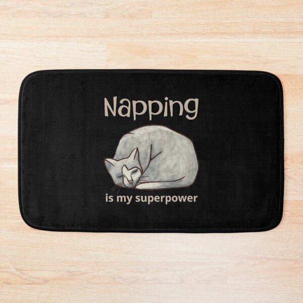 Item preview, Sleeping Cat Napping is My Superpower designed and sold by alczar.