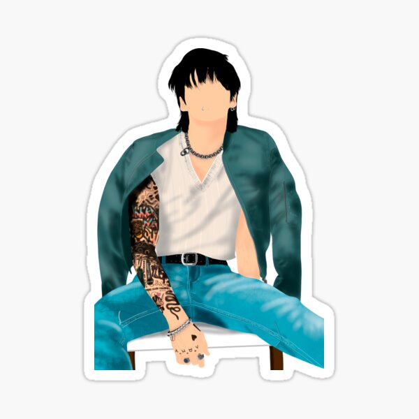 Artikel-Vorschau von Goldener Jungkook Jungkook JK BTS, designt und verkauft von baramflowerart.