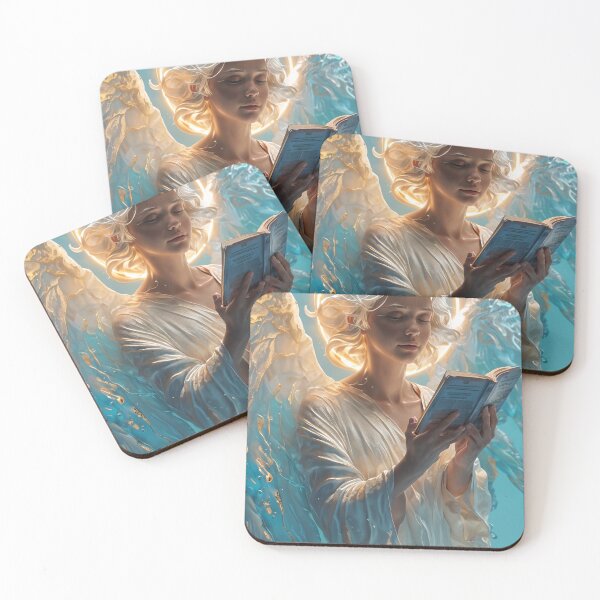 Item preview, Ethereal Angelic Artwork - Divine Serenity and Light designed and sold by Collision19.