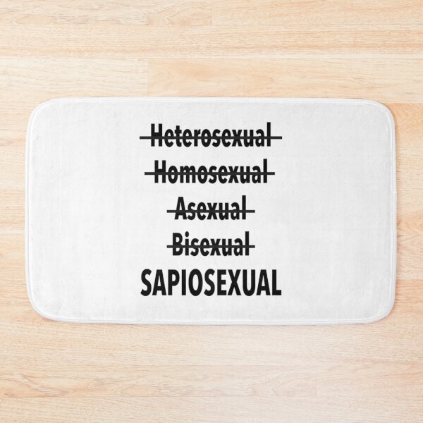 Item preview, Sapiosexual designed and sold by WitteSayings.