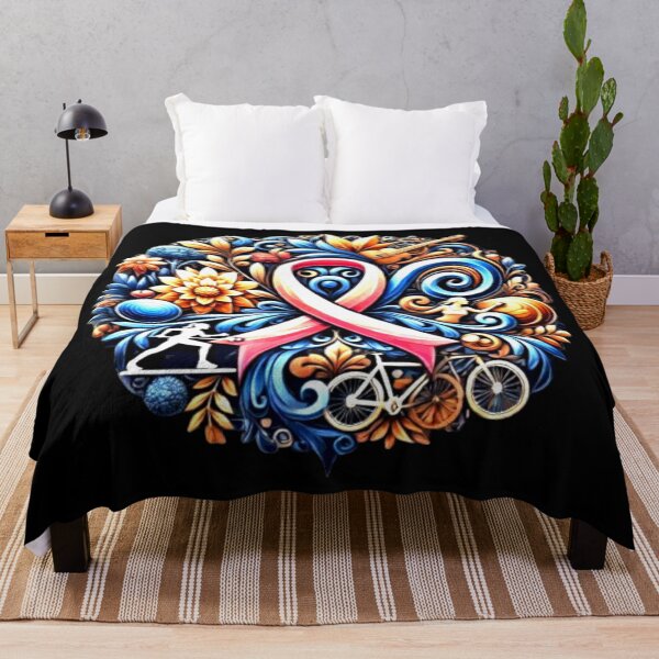 Item preview, Breast Cancer Awareness Ribbon Yoga Keep Strong designed and sold by Creat-Des.