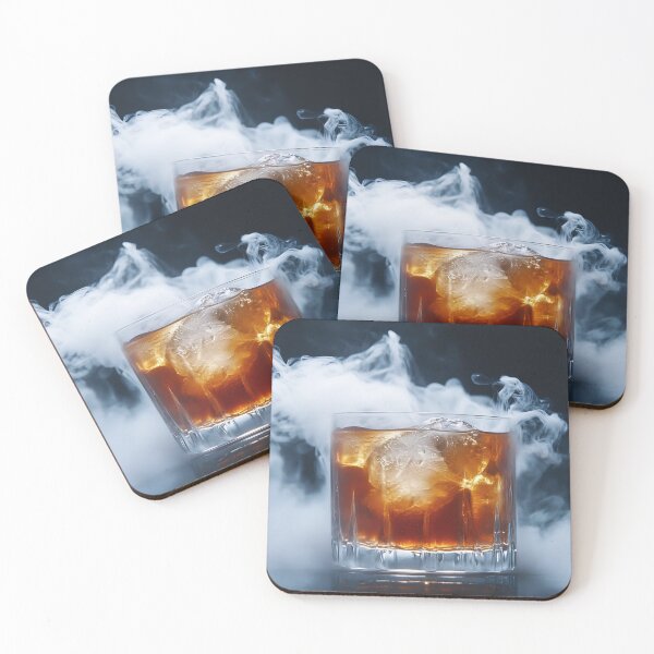 Item preview, Smoky ice cocktail on dark designed and sold by anytka.