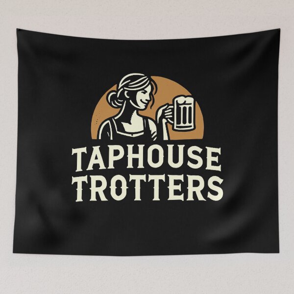 Item preview, TAPHOUSE TROTTERS - Fun - Beer - Run - Team Event - Woman designed and sold by Darling DeDe.