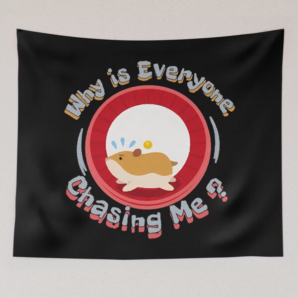 Item preview, Why is Everyone Chasing Me designed and sold by AlchemyColor.