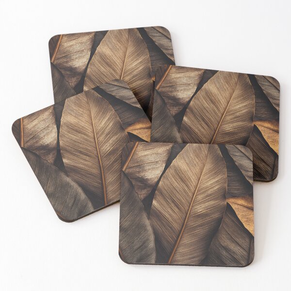 Item preview, Close-up of assorted dried leaves showcasing rich textures and earthy tones in natural sunlight designed and sold by anytka.