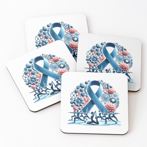 Item preview, Breast Cancer Awareness Ribbon Yoga Keep Strong designed and sold by Creat-Des.