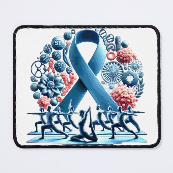 Item preview, Breast Cancer Awareness Ribbon Yoga Keep Strong designed and sold by Creat-Des.