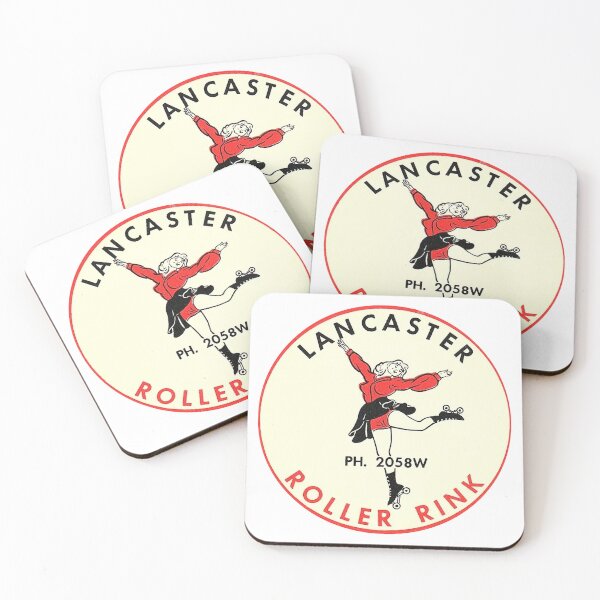 Item preview, Lancaster Roller Rink Lancaster Pennsylvania Roller Skating Rink Sticker Decal Label designed and sold by tislord.