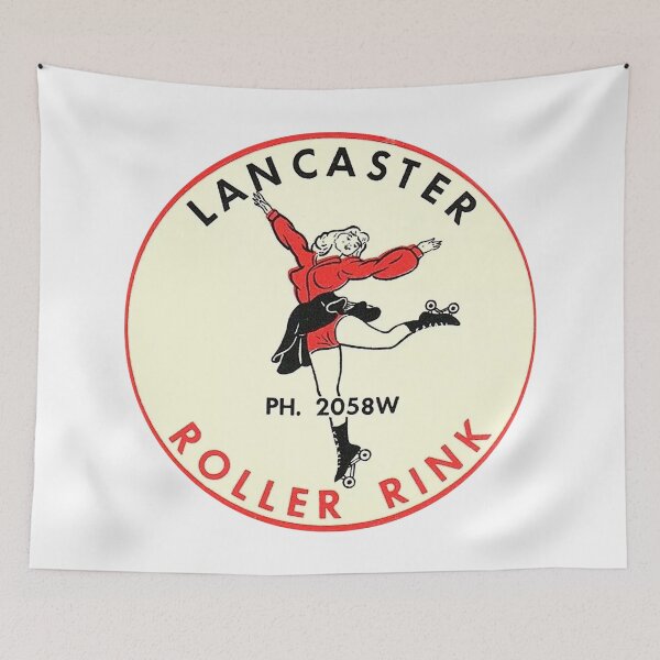 Item preview, Lancaster Roller Rink Lancaster Pennsylvania Roller Skating Rink Sticker Decal Label designed and sold by tislord.
