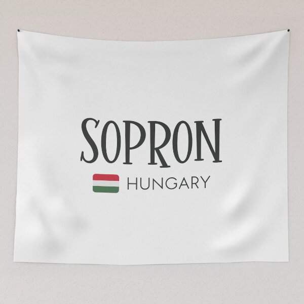 Item preview, Sopron - Hungary  designed and sold by StudioRedKoala.