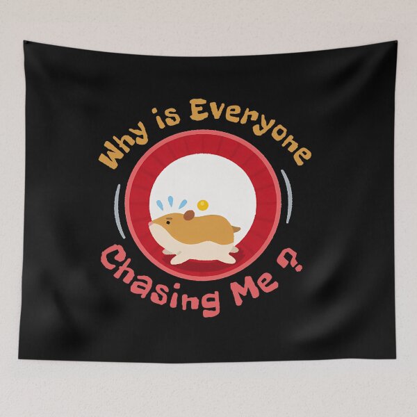 Item preview, Why is Everyone Chasing Me designed and sold by AlchemyColor.