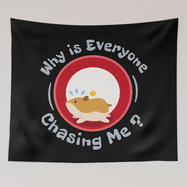 Item preview, Why is Everyone Chasing Me designed and sold by AlchemyColor.