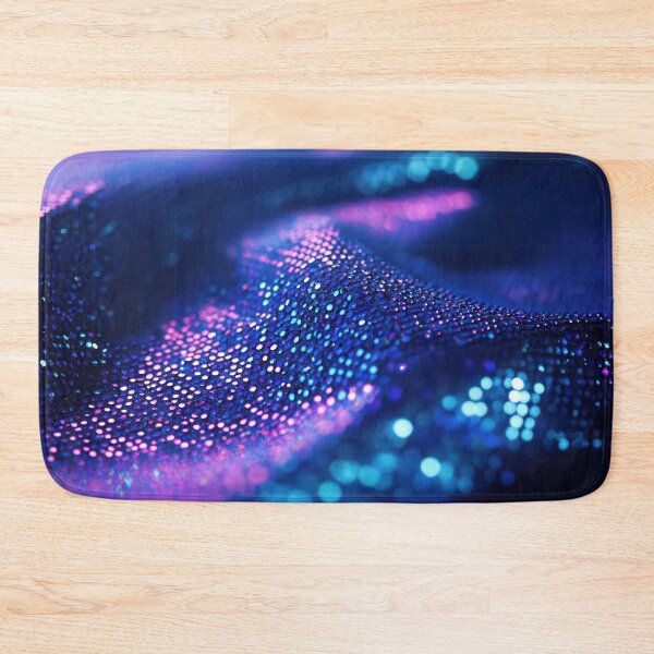 Item preview, Blue and purple fabric texture designed and sold by anytka.