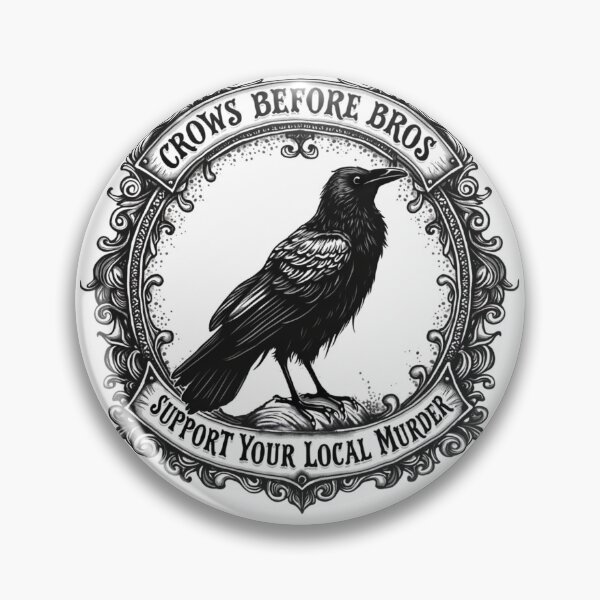 Artikelvorschau, Crows Before Bros unterstützen Ihren lokalen Mord entworfen und verkauft von ArtFromBeyond.