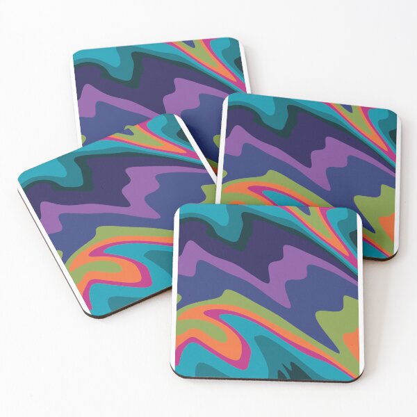 Item preview, Rainbow Oil Slick Waves designed and sold by noamonet.