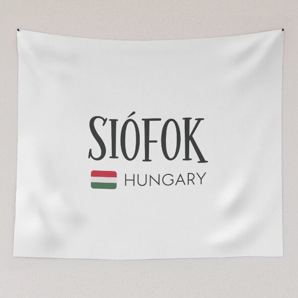 Item preview, Siófok - Hungary  designed and sold by StudioRedKoala.