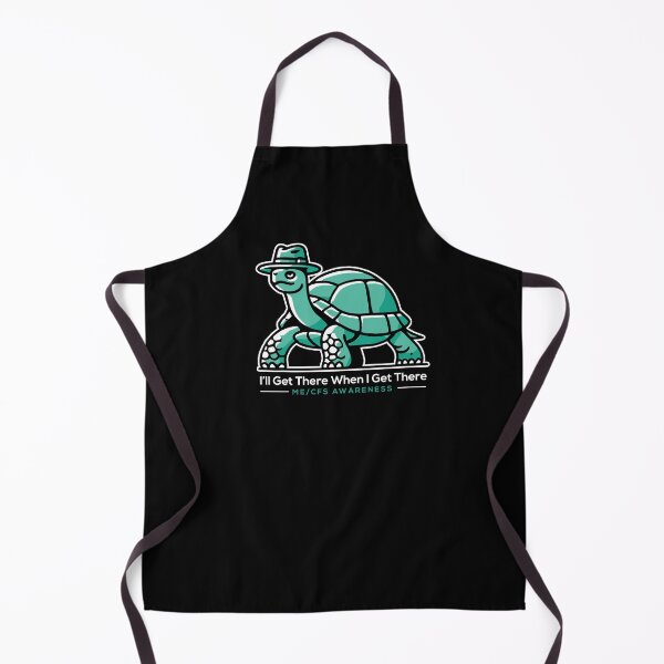 Item preview, ME/CFS AWARENESS - TURTLE - I'LL GET THERE WHEN I GET THERE designed and sold by Darling DeDe.