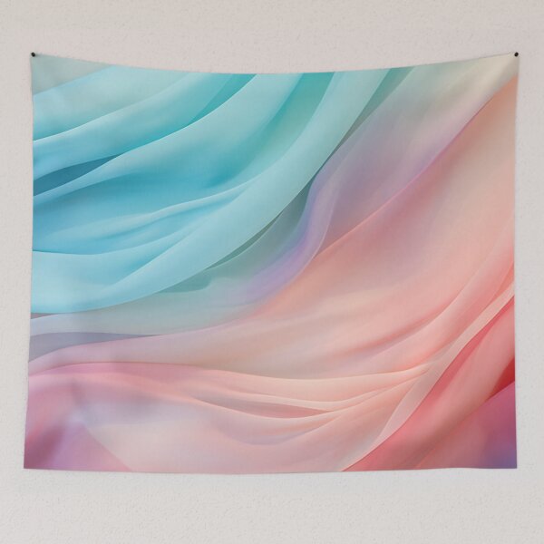 Item preview, Serene Pastel Fabric Flow designed and sold by anytka.