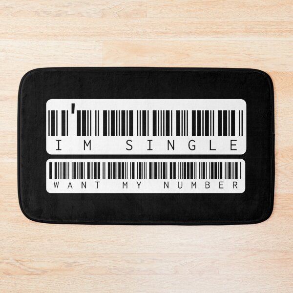 Item preview, I'm Single Want My Number designed and sold by AlchemyColor.