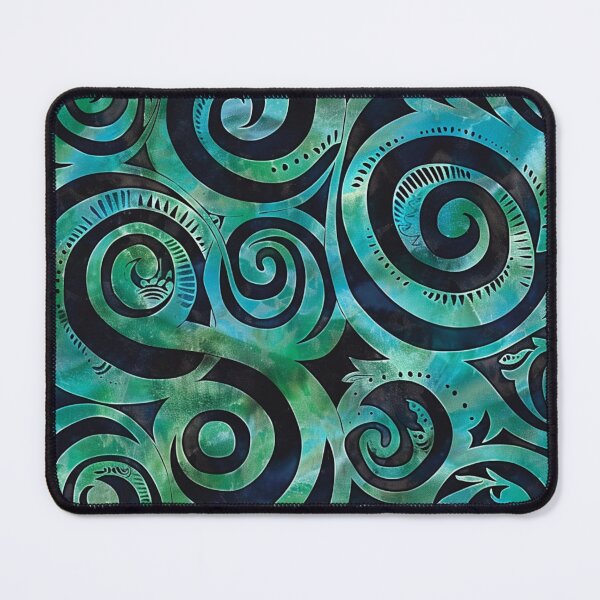Item preview, New Zealand Māori Paua Pattern Koru Design 269 designed and sold by GrinGalore.