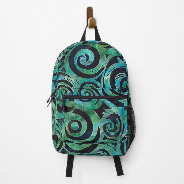 Item preview, New Zealand Māori Paua Pattern Koru Design 269 designed and sold by GrinGalore.
