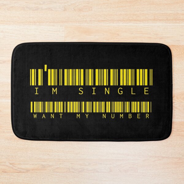 Item preview, I'm Single Want My Number designed and sold by AlchemyColor.