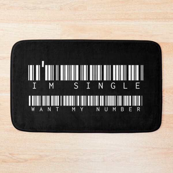 Item preview, I'm Single Want My Number designed and sold by AlchemyColor.