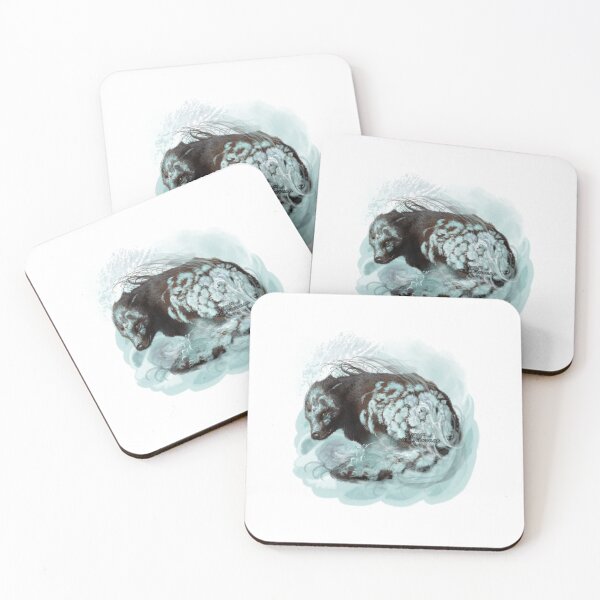 Item preview, Ice Fox Painting designed and sold by AK-Hevonen.