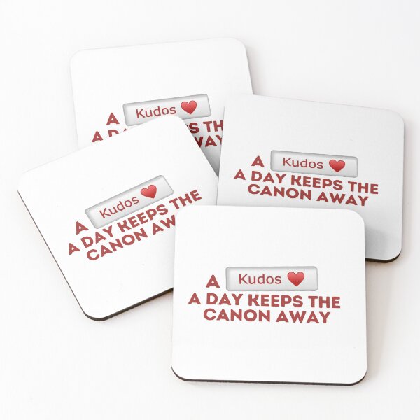 Item preview, A kudos  a day keeps canon away designed and sold by baranskini.