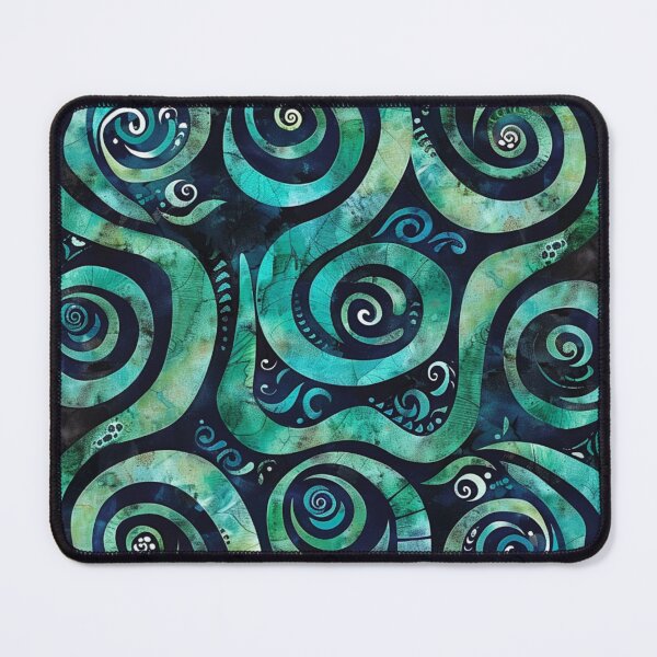 Item preview, New Zealand Māori Paua Pattern Koru Design 270 designed and sold by GrinGalore.